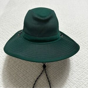 Duluth Trading Co Green Safari Fishing Outdoor Mesh Bucket Hat Size M